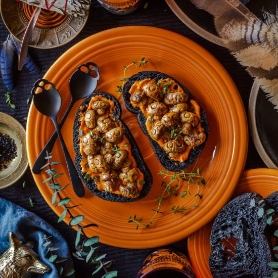 Halloween Crostini