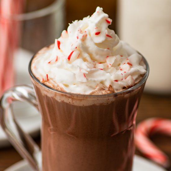 Peppermint Hot Chocolate