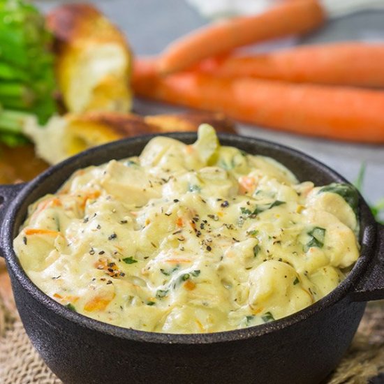 Creamy Chicken Gnocchi Soup