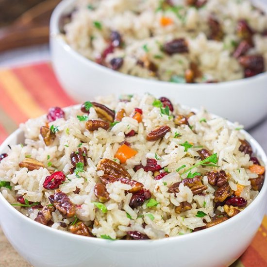 Pecan Rice Pilaf