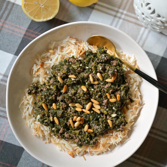 Lebanese Spinach Stew