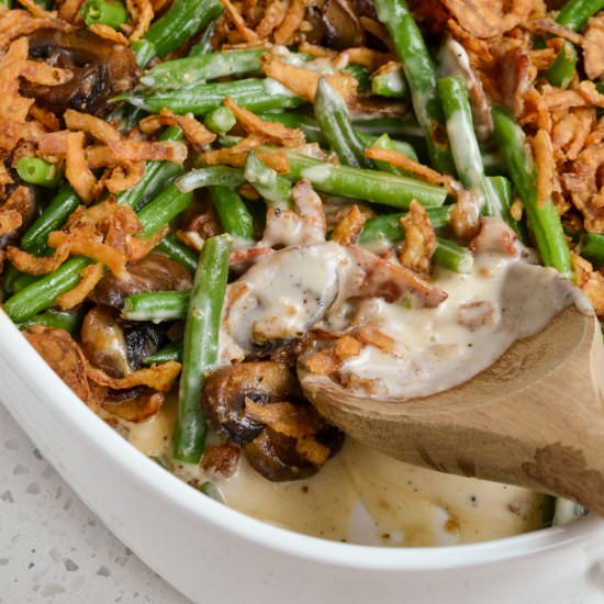 Homemade Green Bean Casserole