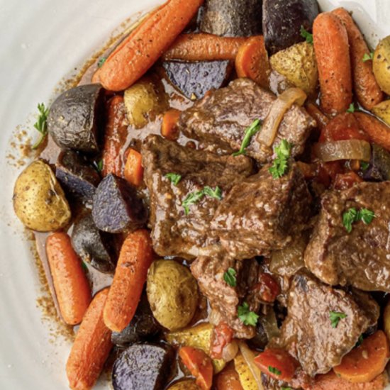 Braised Wagyu Roast with Carrots