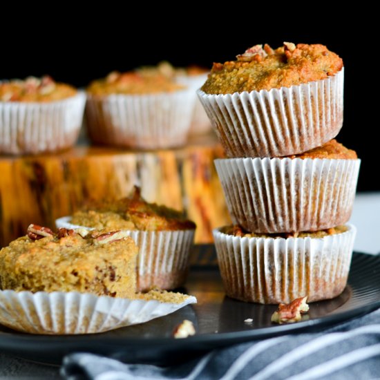 Almond Flour Banana Muffins