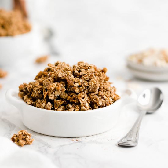 Easy + Healthy Homemade Granola