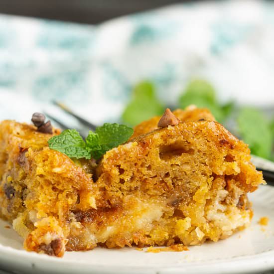 Pumpkin Earthquake Cake