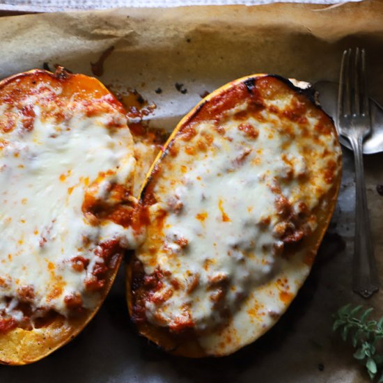 Spaghetti Squash Boats