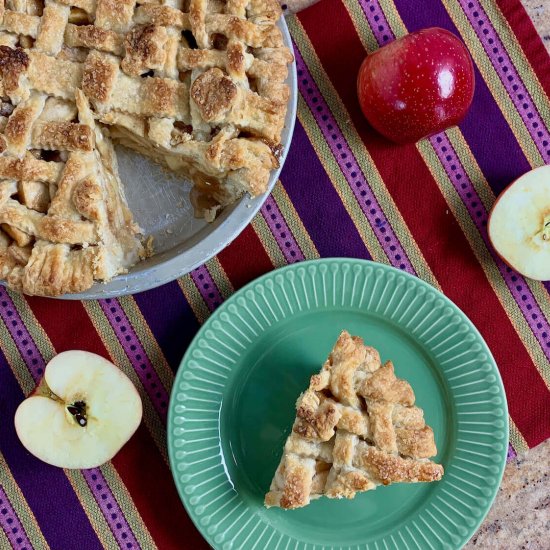 Lattice Topped Apple Pie