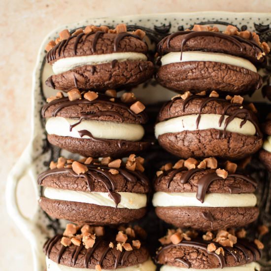 Caramel Brownie Cookies