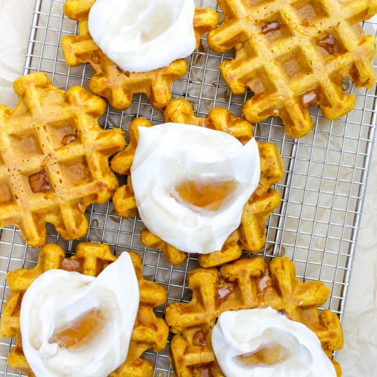 Pumpkin Waffles