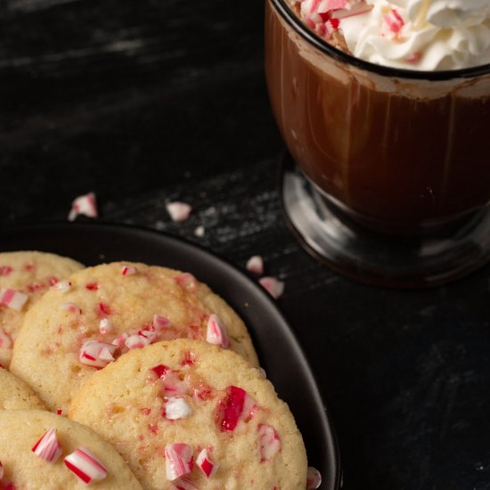 Candy Cane Sugar Cookies