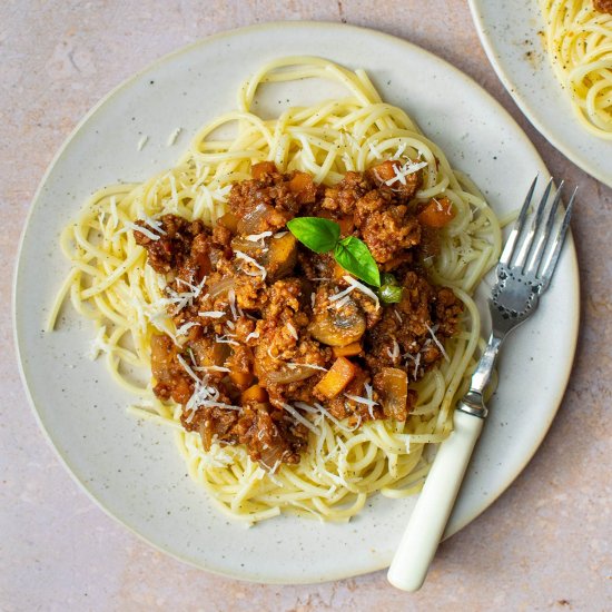 Vegan Spaghetti Bolognese