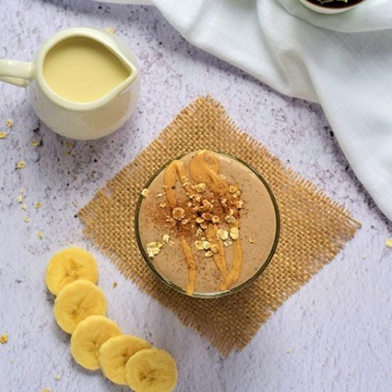 Peanut Butter Oatmeal Smoothie