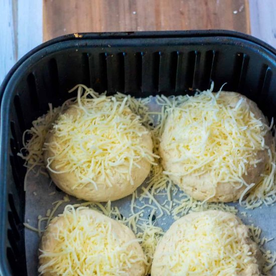 AIR FRYER ASIAGO CHEESE BAGELS