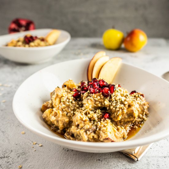 Vegan Apple Pie Porridge