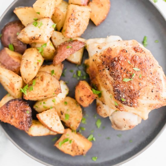 Baked Chicken and Potatoes