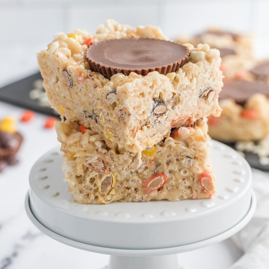 Peanut Butter Cup Rice Krispies