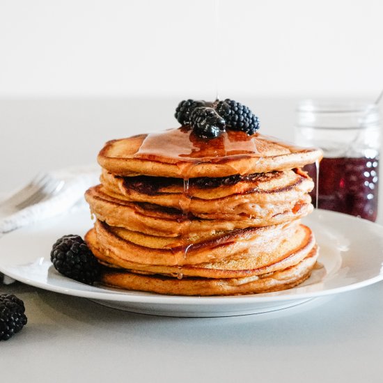 Fluffy Pumpkin Pancakes