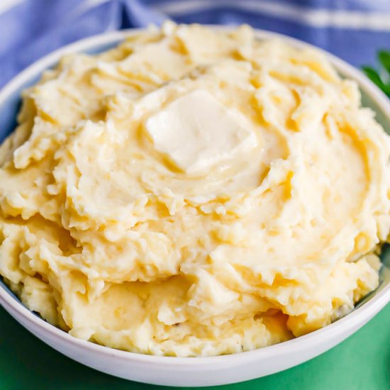 Creamy mashed potatoes