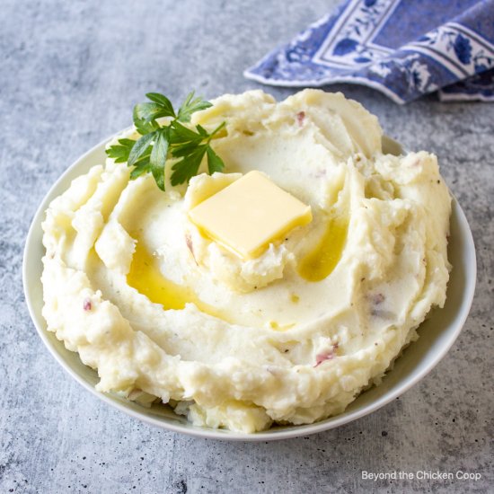 Mashed Red Potatoes