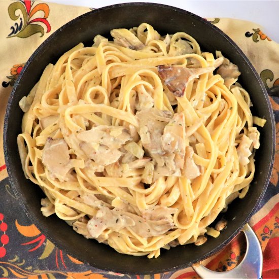 Maitake Mushroom Stroganoff