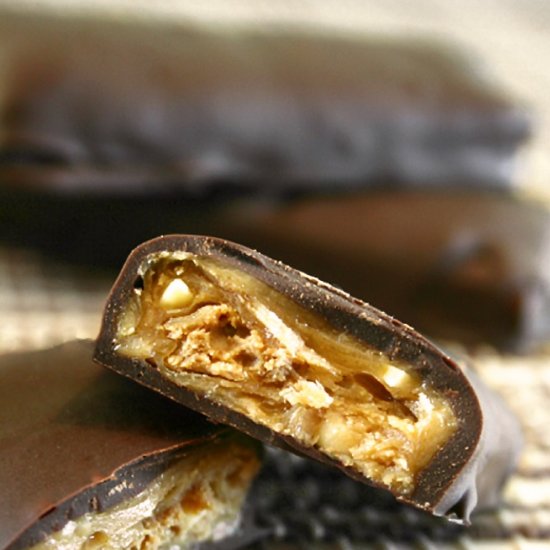 Vegan Peanut Butter Fingers Candy