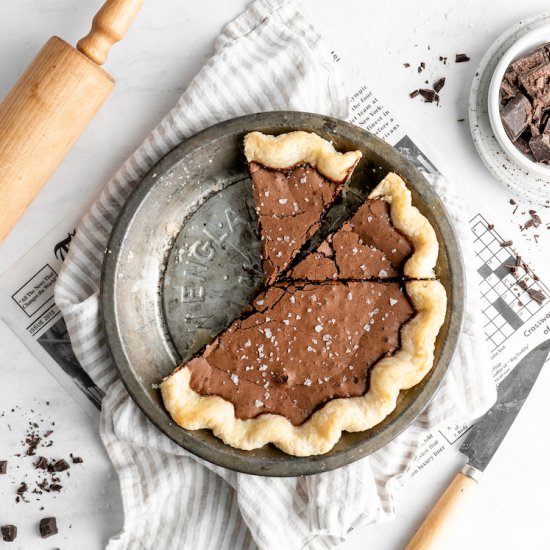 Chocolate Chess Pie