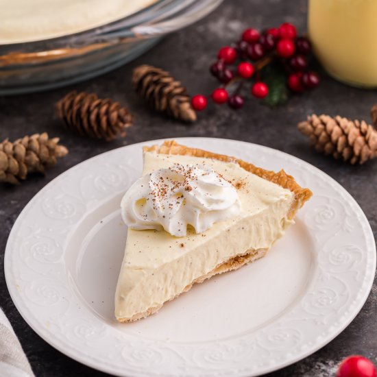 Eggnog Pie