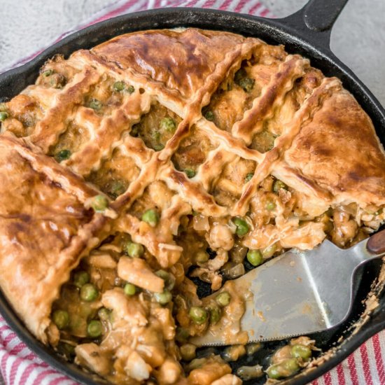 Pumpkin Chicken Pot Pie