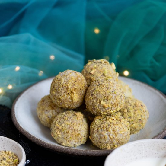 Gulab Jamun Cake Truffles