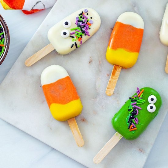 Halloween Cakesicles