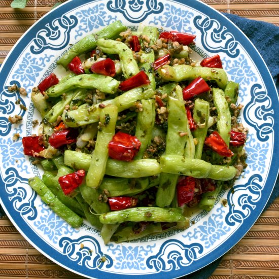 Flash Fried Green Beans