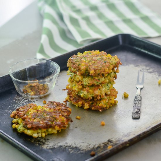 Zucchini Corn Fritrers