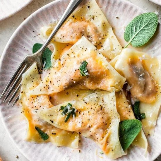 Butternut Squash Ravioli