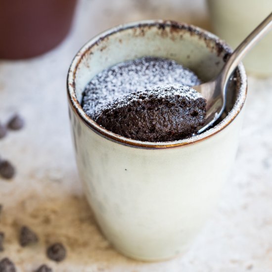 Chocolate Almond Flour Mug Cake