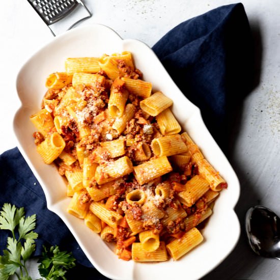 Turkey Bolognese