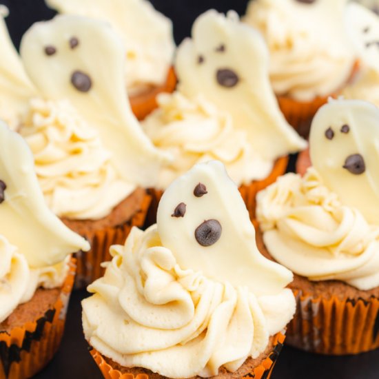 Ghost Cupcakes