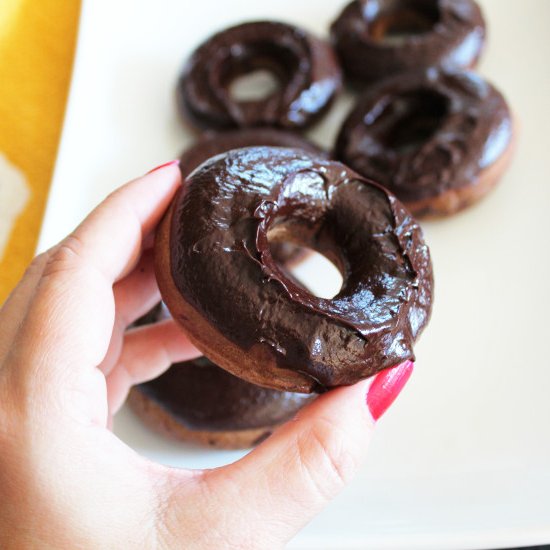 Death By Dark Chocolate Donuts