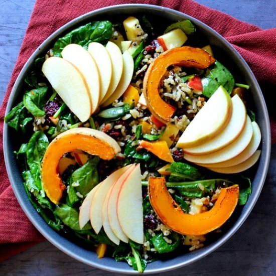 Harvest Salad With Honey Mustard