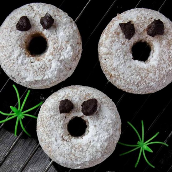 Halloween Ghost Donuts