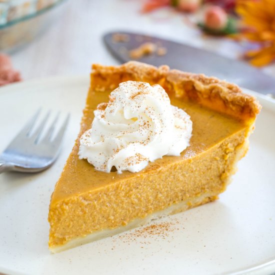 Gluten Free Pumpkin Pie