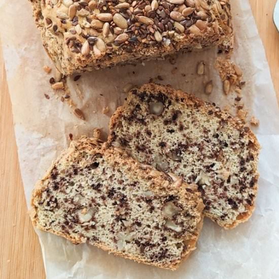 HIGH PROTEIN-LOW CARB PROTEIN BREAD