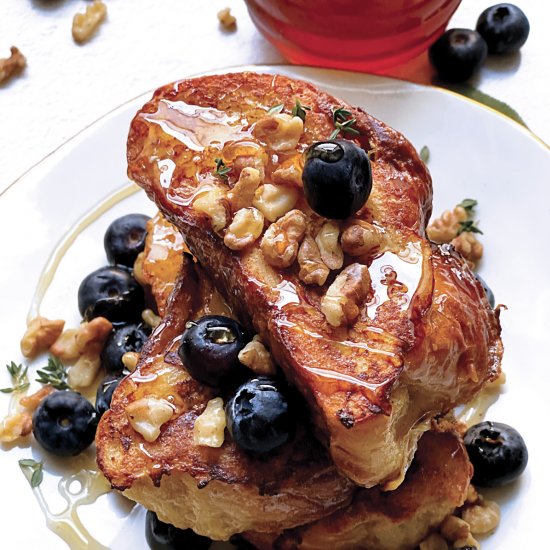 Tsoureki-Greek Brioche French Toast