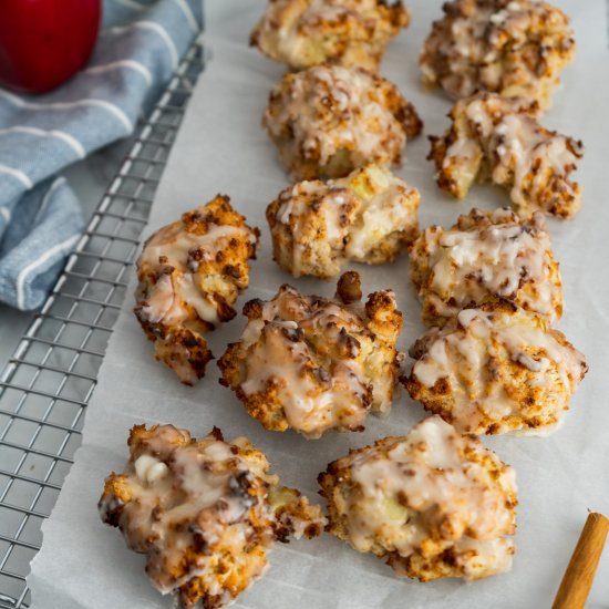 Air Fryer Apple Fritters