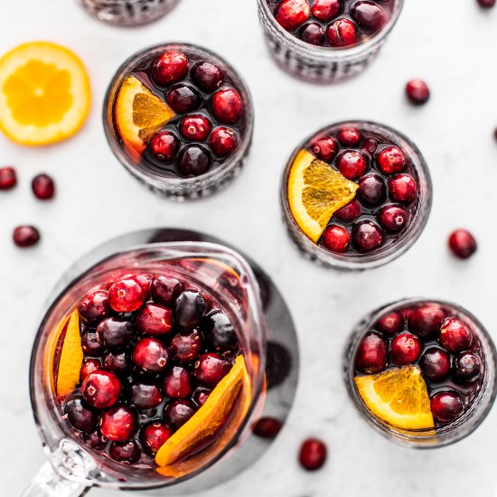 Cranberry Orange Red Sangria