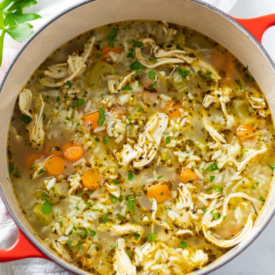 Chicken and Rice Soup