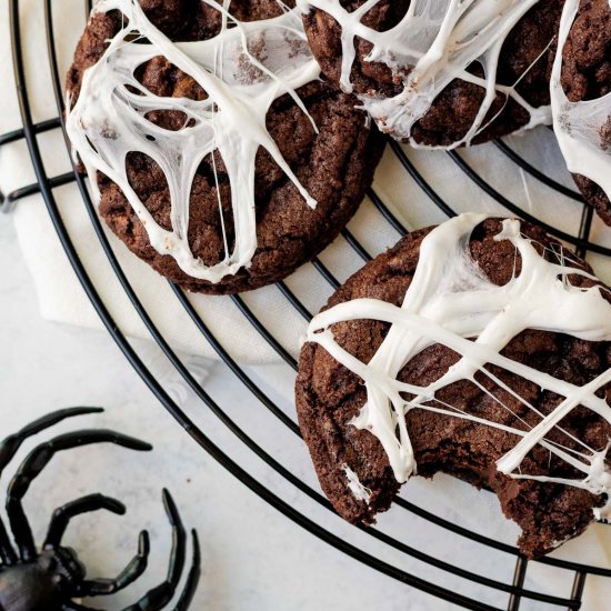 Spider Web Cookies