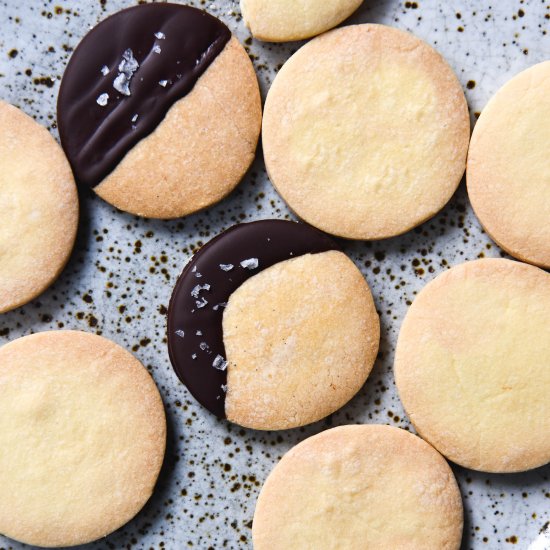 Gluten free shortbread cookies