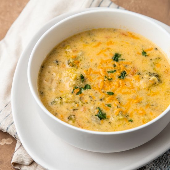 Instant Pot Panera Broccoli Soup