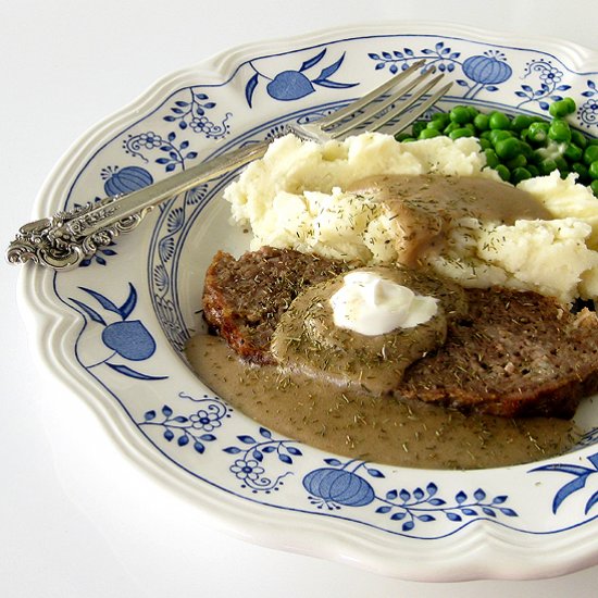 Swedish Meatball Meatloaf